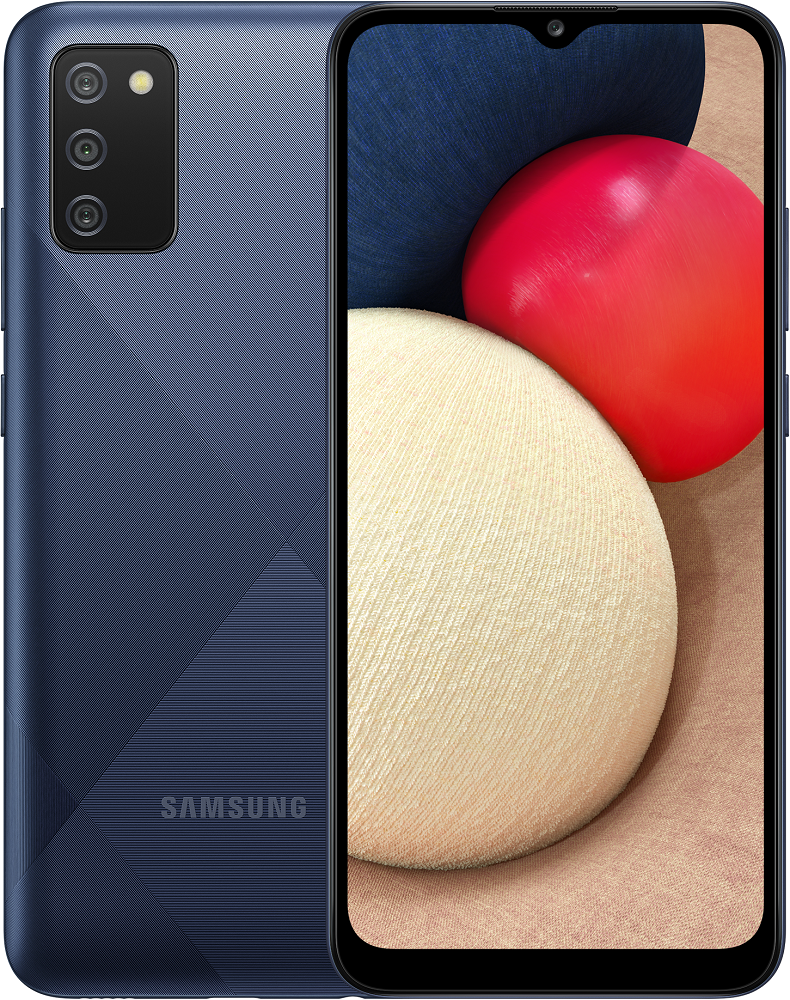 Смартфон Samsung A025 Galaxy A02s 3/32Gb Blue 0101-7470 SM-A025FZBESER A025 Galaxy A02s 3/32Gb Blue - фото 1