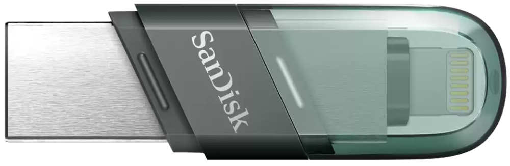 

USB Flash SanDisk, iXpand™ Flash Drive Flip 128Gb Black (SDIX90N-128G-GN6NE)