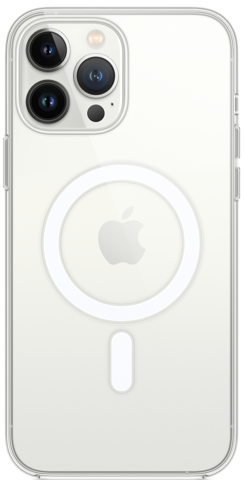 

Клип-кейс Apple, iPhone 13 Pro Max MagSafe силиконовый прозрачный (MM313ZE/A)