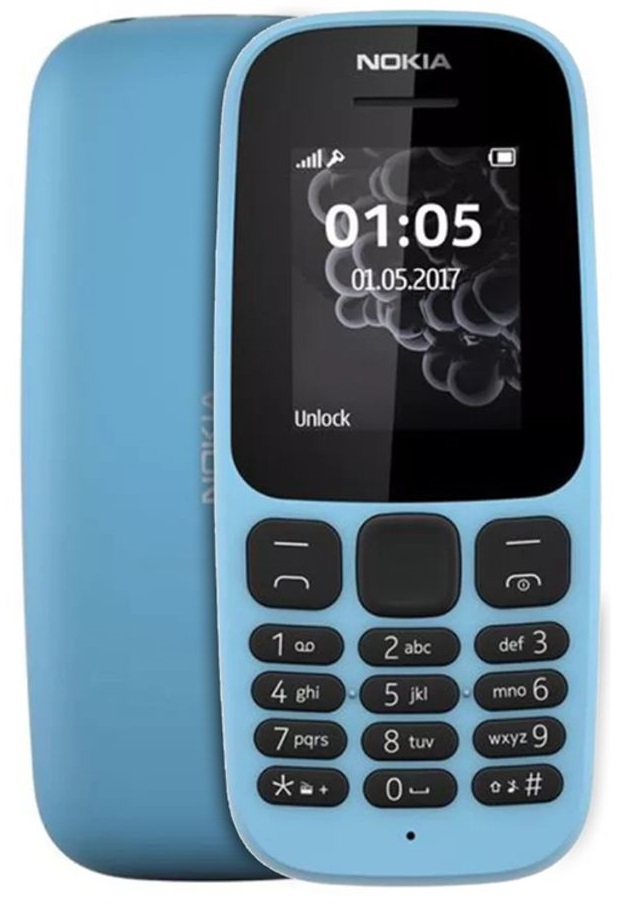 

Мобильный телефон Nokia 105 2017 Blue, 105 2017 Blue