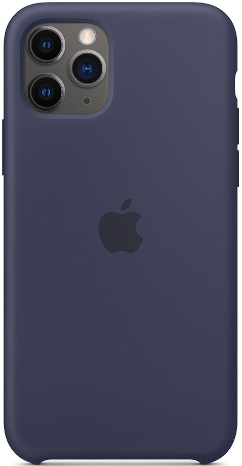 Клип-кейс Apple iPhone 11 Pro MWYJ2ZM/A силиконовый Темно-синий 0313-8168 MWYJ2ZM/A iPhone 11 Pro MWYJ2ZM/A силиконовый Темно-синий - фото 1