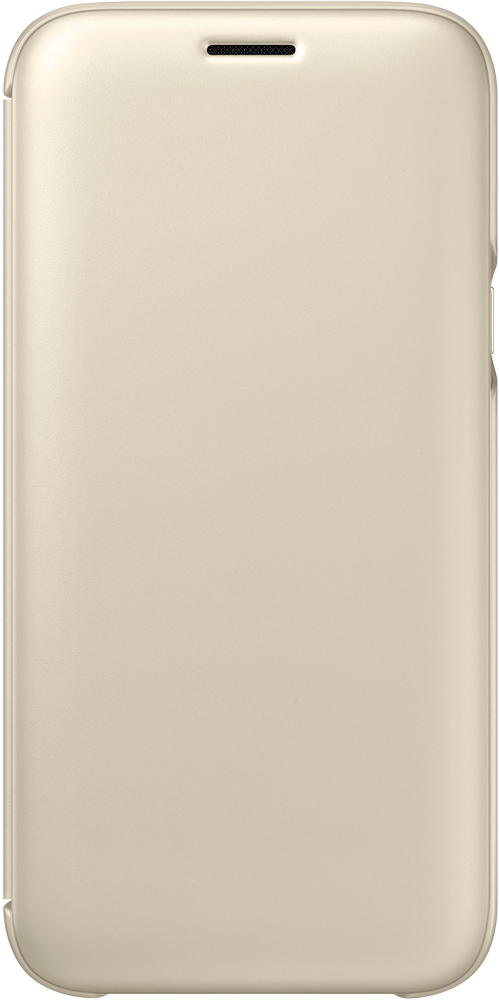 Чехол-книжка Samsung Wallet Cover для Galaxy J5 2017 Gold (EF-WJ530CFEGRU)