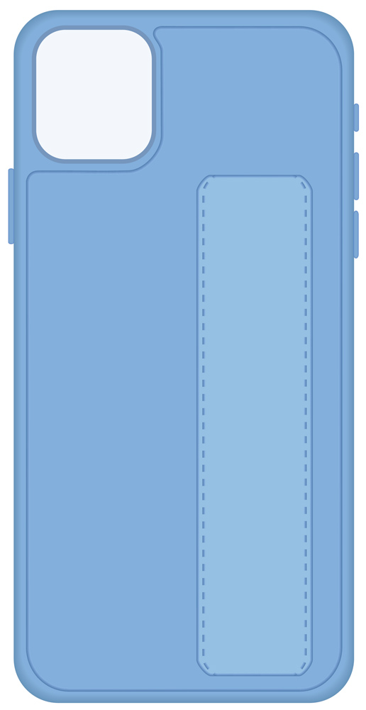 

Клип-кейс LuxCase iPhone 11 с подставкой Light Blue, iPhone 11 с подставкой Light Blue