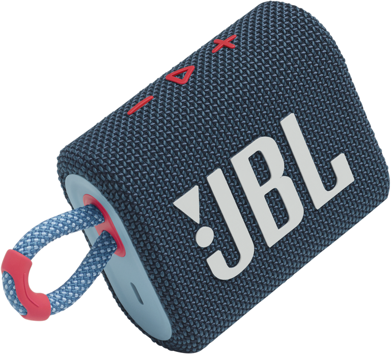 Портативная акустическая система JBL GO 3 Blue/Pink 0400-2164 GO 3 Blue/Pink - фото 4