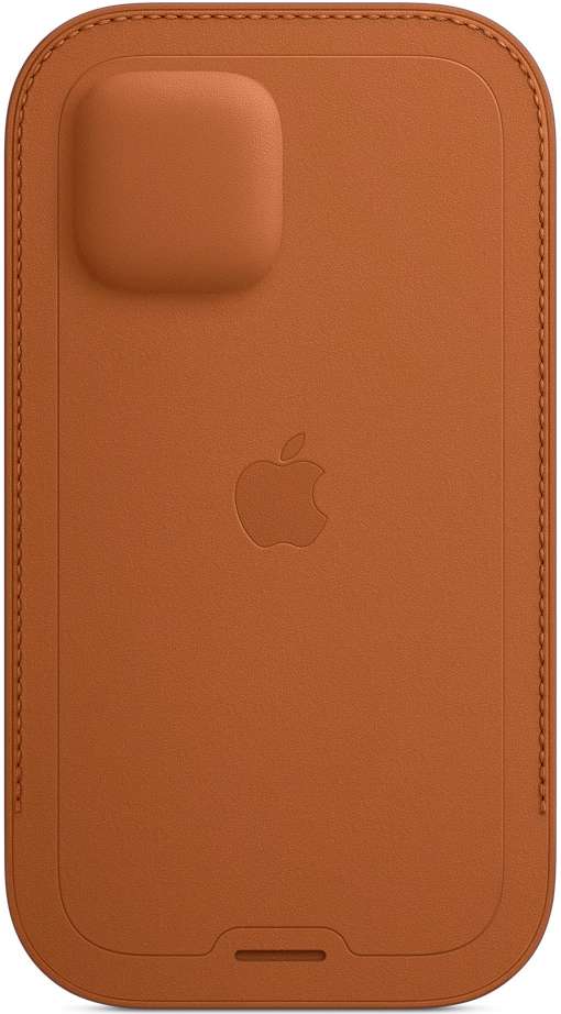 Чехол Apple iPhone 12/12 Pro MagSafe кожаный Золотисто-коричневый (MHYC3ZE/A) 0313-8901 MHYC3ZE/A iPhone 12/12 Pro MagSafe кожаный Золотисто-коричневый (MHYC3ZE/A) iPhone 12, iPhone 12 Pro - фото 4