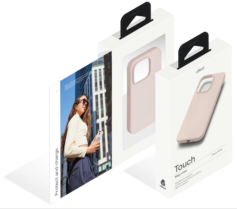 Чехол-накладка uBear Touch Mag Case для iPhone 14 Plus MagSafe Розовый (CS209LR67TH-I22M) 0319-0541 Touch Mag Case для iPhone 14 Plus MagSafe Розовый (CS209LR67TH-I22M) - фото 9