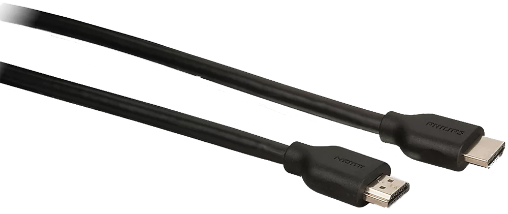 Дата-кабель Philips HDMI A-HDMI A 1.5м ver.1.4 c Ethernet (4x1080p) Черный (SWV2432W/10) кабель av композитный для игровых приставок ps1 ps2 ps3