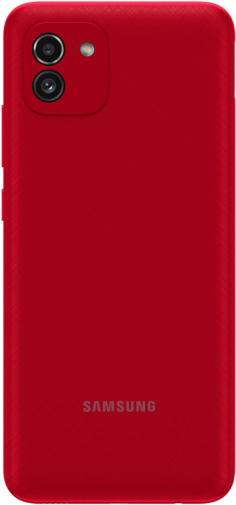 Смартфон Samsung Galaxy A03 3/32Gb Красный 0101-8279 SM-A035FZRDSER Galaxy A03 3/32Gb Красный - фото 3
