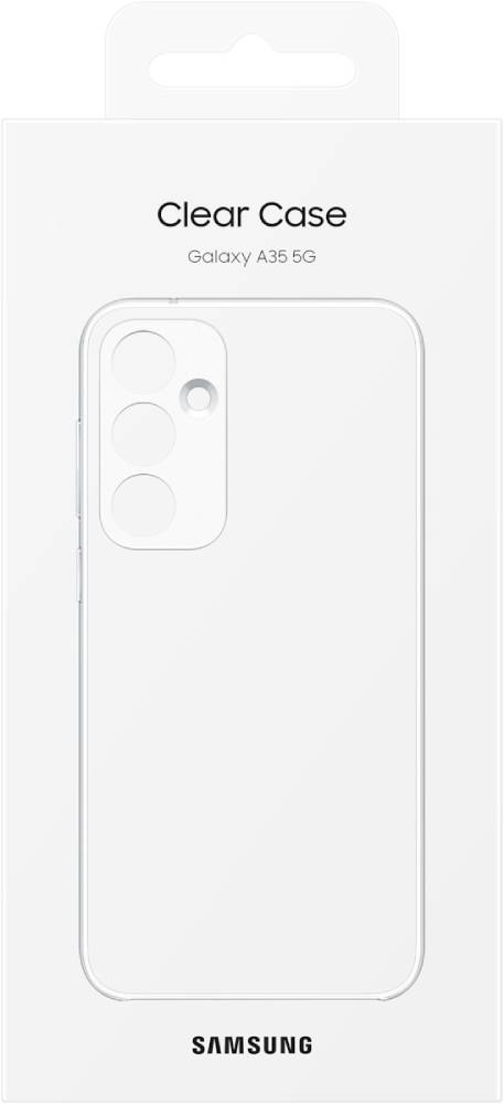 Чехол-накладка Samsung Clear Case Galaxy A35 Прозрачный (EF-QA356CTEGRU) 3100-2417 Clear Case Galaxy A35 Прозрачный (EF-QA356CTEGRU) - фото 6
