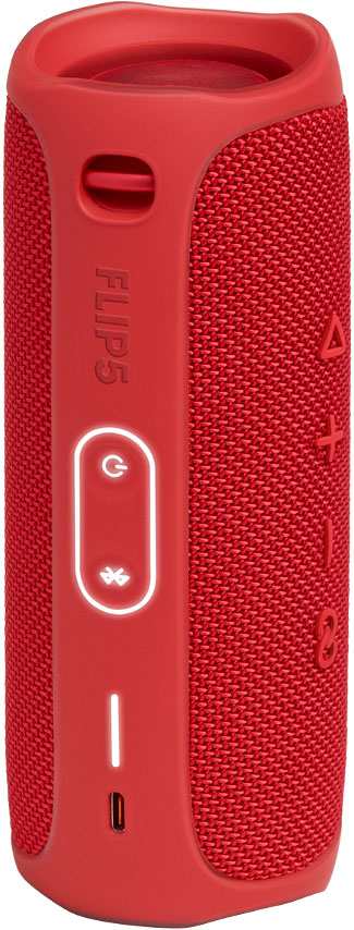 Портативная акустическая система JBL Flip 5 Red 0400-1695 - фото 3