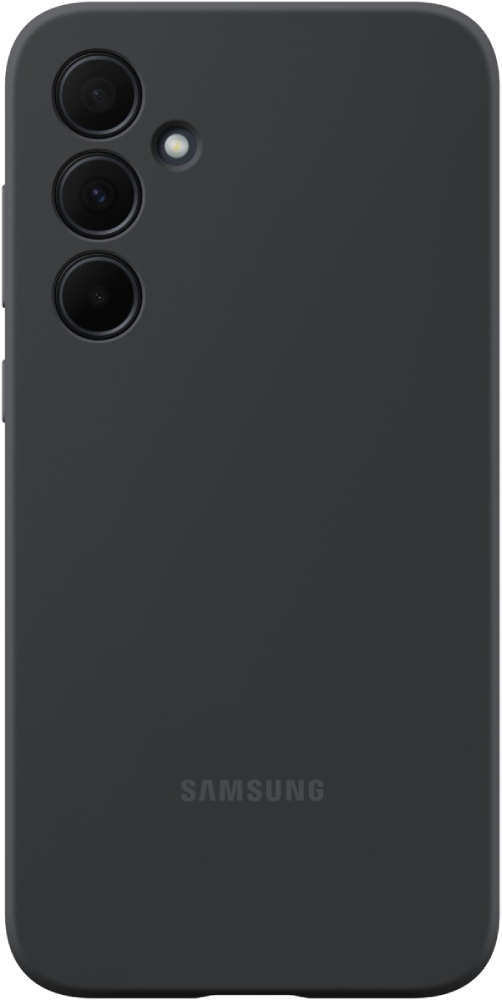 Чехол-накладка Samsung Silicone Case Galaxy A35 Чёрный (EF-PA356TBEGRU)