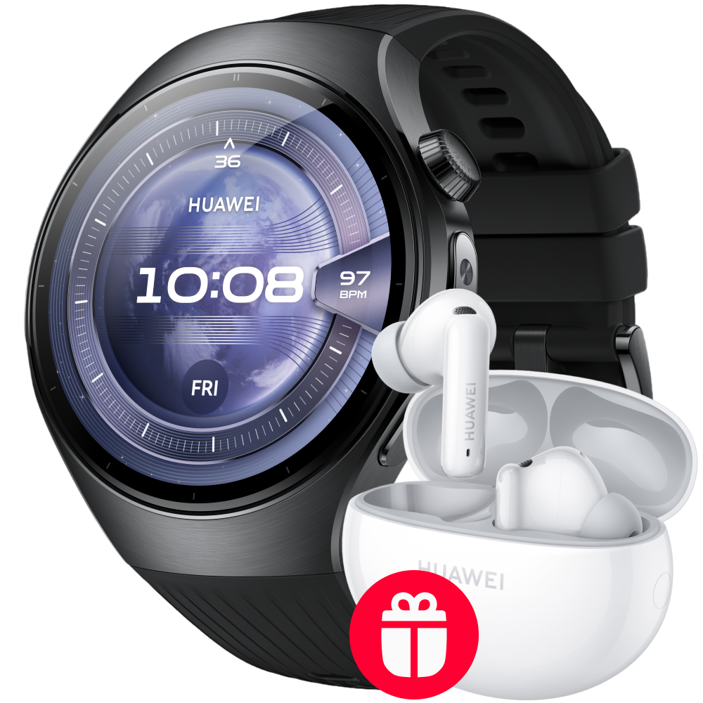 

Часы HUAWEI, Watch 5 Rates-L19F 46мм Черные