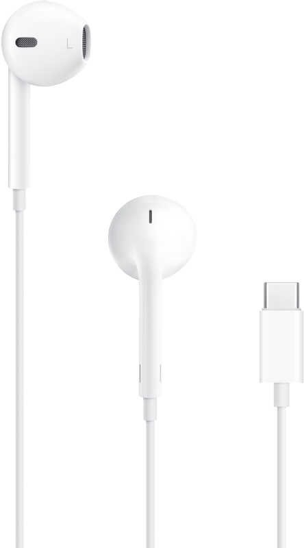 Наушники Apple EarPods с разъемом USB-C Белые apple original earpods with 3 5mm headphone plug