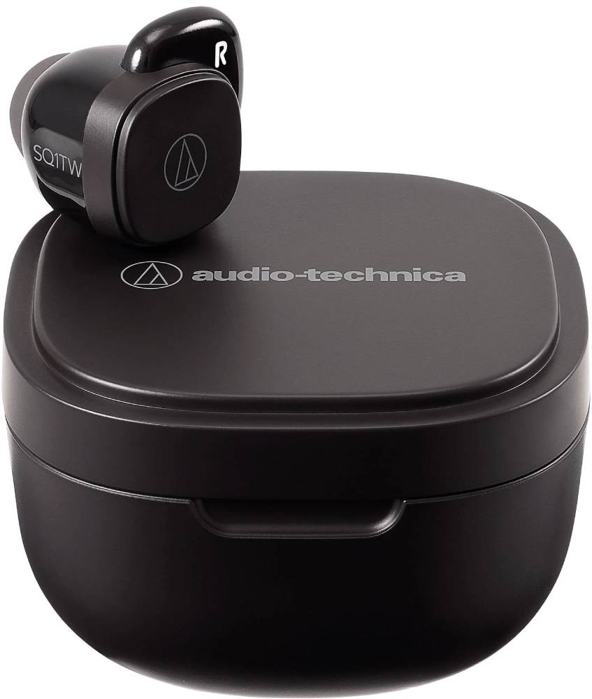 Беспроводные наушники с микрофоном Audio-Technica ATH-SQ1TW BK Черные 0406-2160 - фото 3