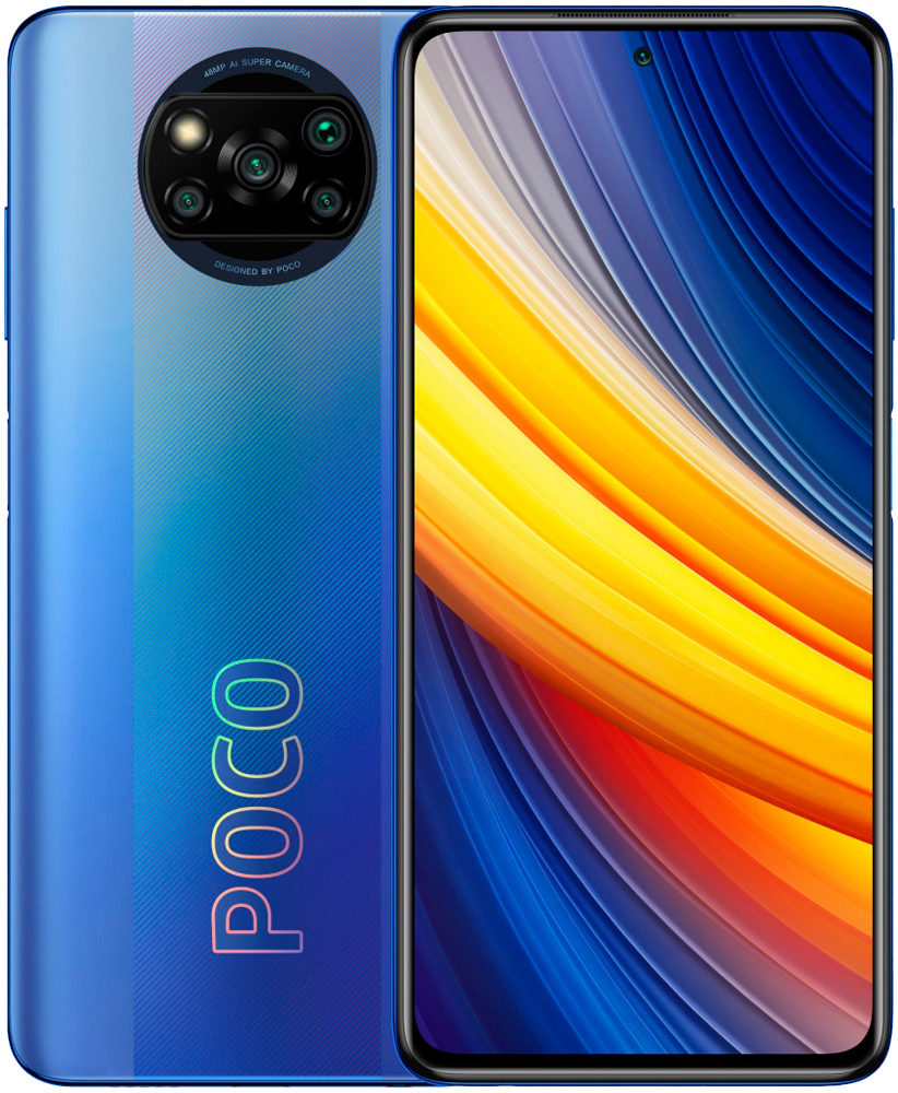 Смартфон POCO X3 Pro 8/256Gb Frost Blue 