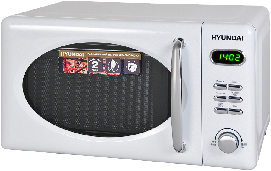 

Микроволновая печь Hyundai, HYM-D2072 Белая