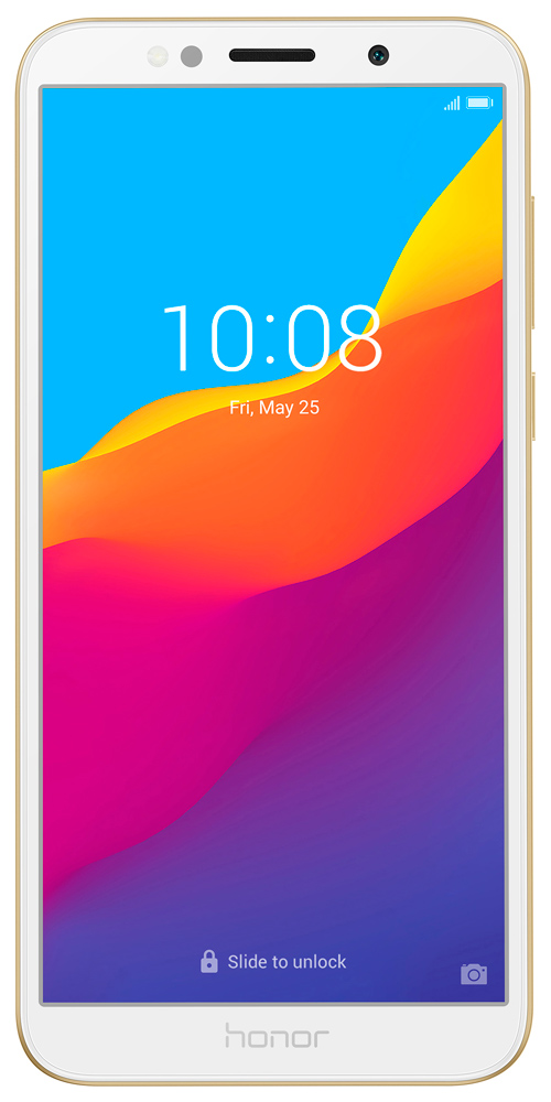 Смартфон Honor 7S 1/16Gb Gold 0101-6923 DRA-LX5 7S 1/16Gb Gold - фото 1