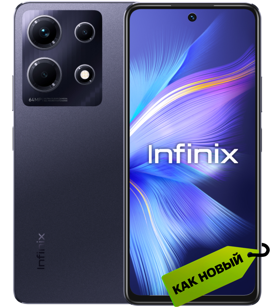 Infinix NOTE 30 8/256 Гб Черный «Как новый»