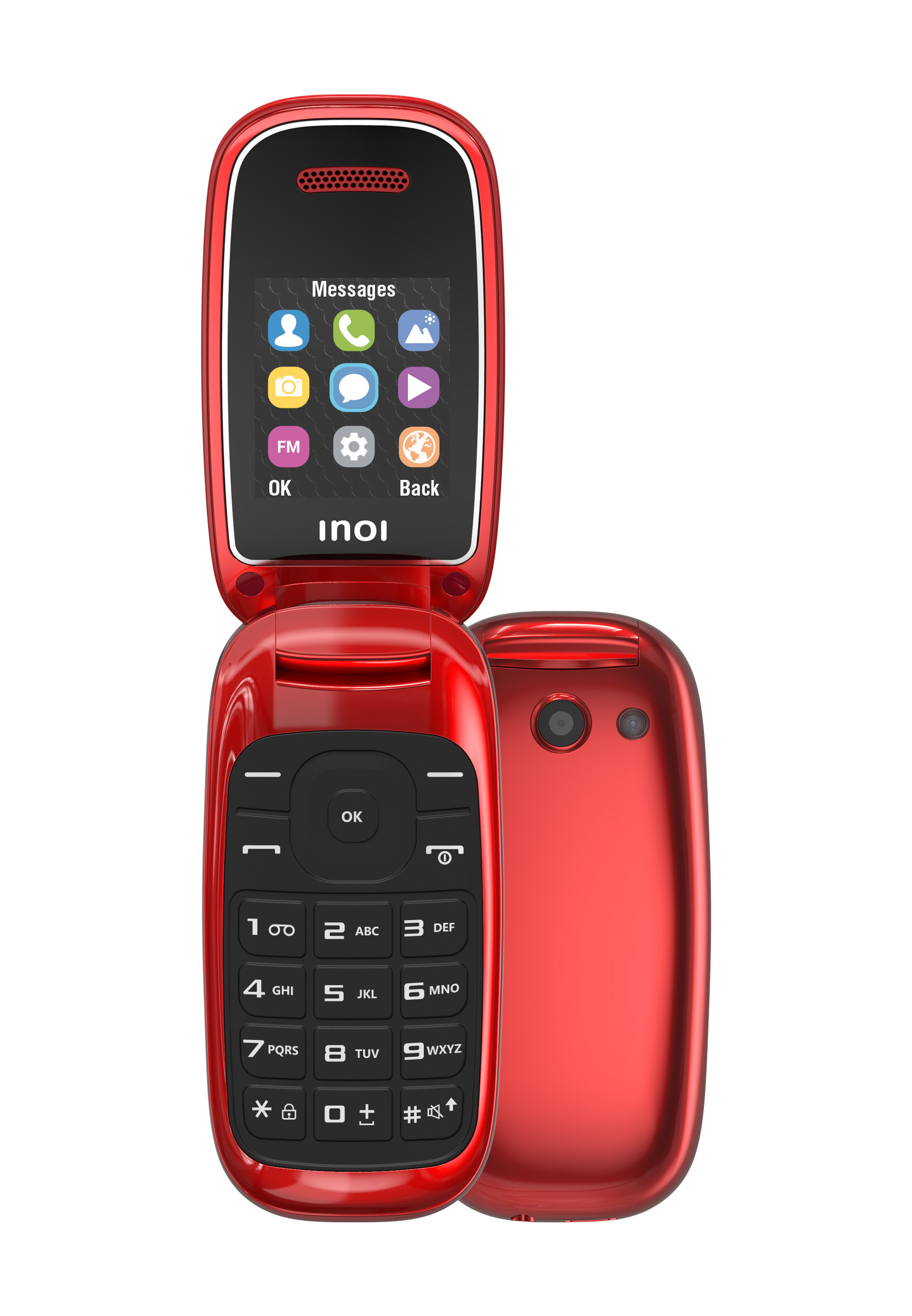 Мобильный телефон INOI 108R Dual sim Красный