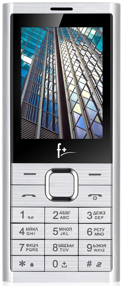 Мобильный телефон F+ B241 silver