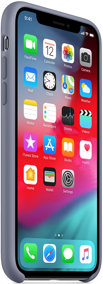 Клип-кейс Apple iPhone XS силиконовый MTFC2ZM/A Lavender 0313-7314 MRWC2ZM/A iPhone XS силиконовый MTFC2ZM/A Lavender - фото 3