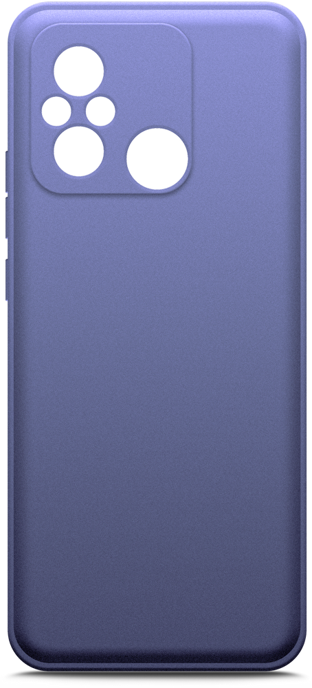 Чехол-накладка Borasco для Xiaomi Redmi 12C TPU Лавандовый чехол накладка vixion tpu для xiaomi redmi 5 plus сяоми редми 5 плюс ксиаоми с подкладкой красный арбузы