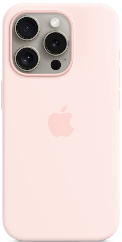 Чехол-накладка Apple iPhone 15 Pro Silicone Case with MagSafe Светло-розовый 3100-0063 iPhone 15 Pro - фото 2