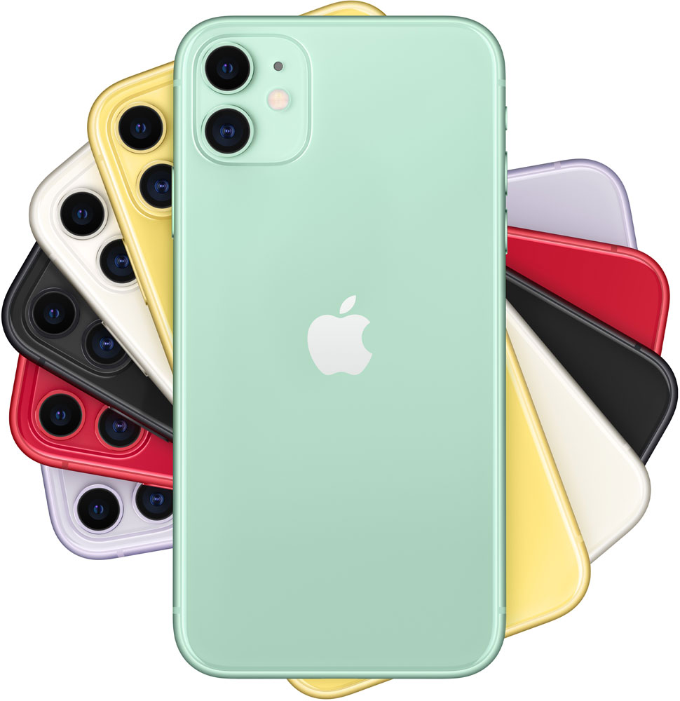 Смартфон Apple iPhone 11 128Gb Зеленый 0101-6883 - фото 2