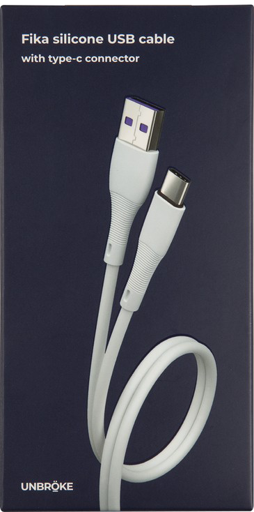 Дата-кабель UNBROKE Fika USB-Type-C 1 метр до 2A Белый 0307-0796 - фото 3