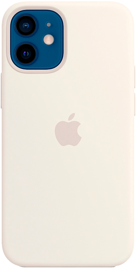 Клип-кейс Apple iPhone 12 mini MagSafe силиконовый Белый (MHKV3ZE/A) 0313-8745 MHKV3ZE/A iPhone 12 mini MagSafe силиконовый Белый (MHKV3ZE/A) - фото 1