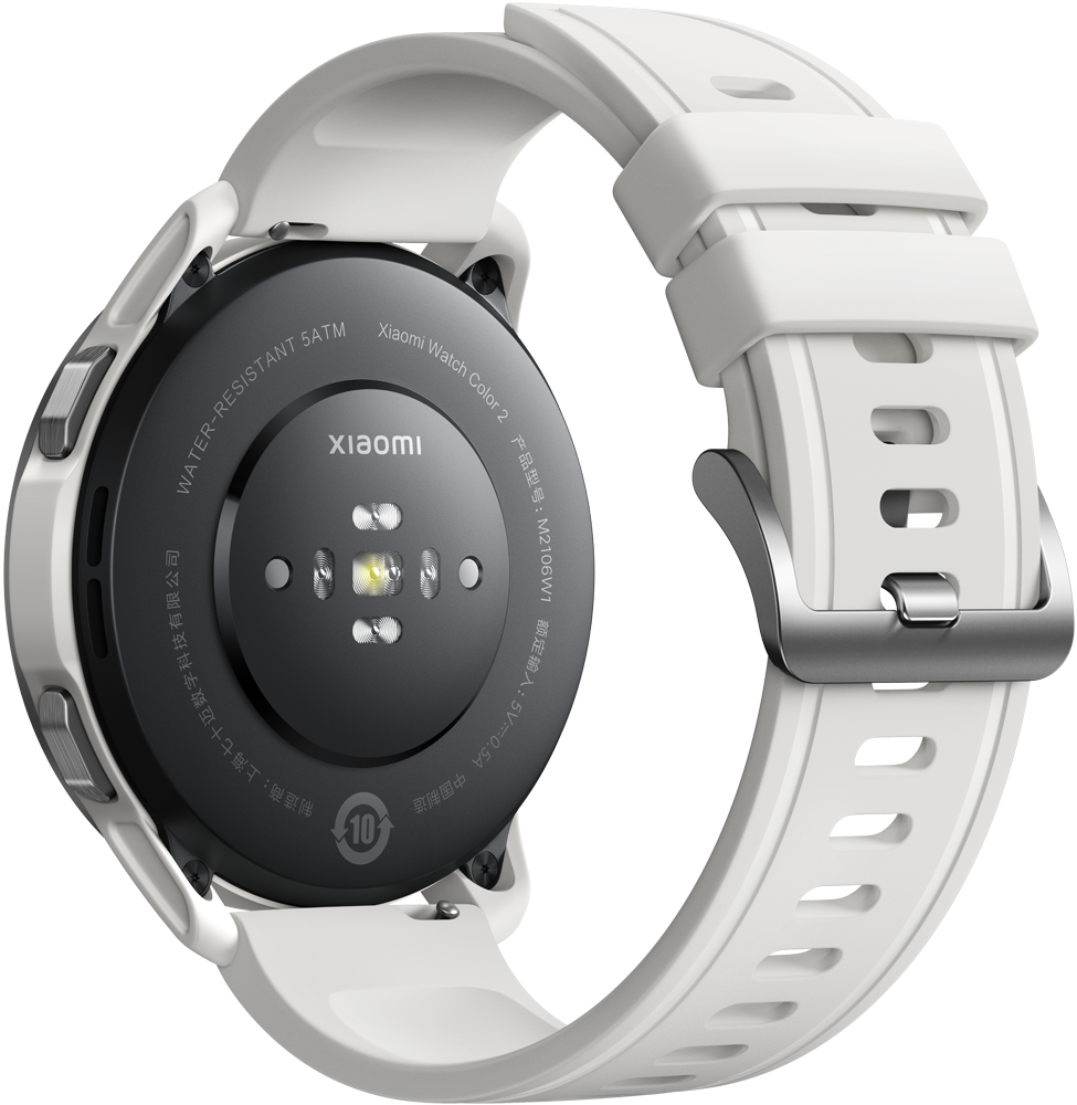 Часы Xiaomi Watch S1 Active GL Белые 0200-3061 - фото 2