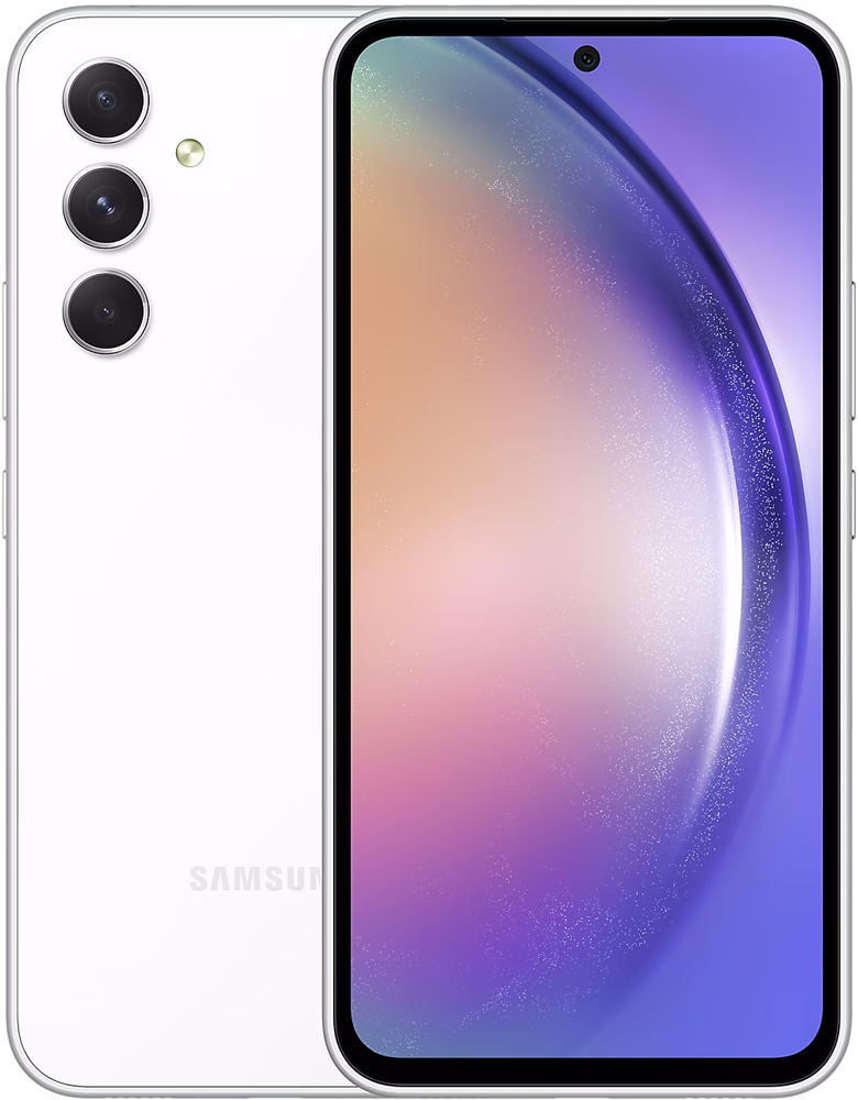 смартфон samsung galaxy a54 256gb awesome white Смартфон Samsung Galaxy A54 8/256Gb 5G Белый (SM-A546)