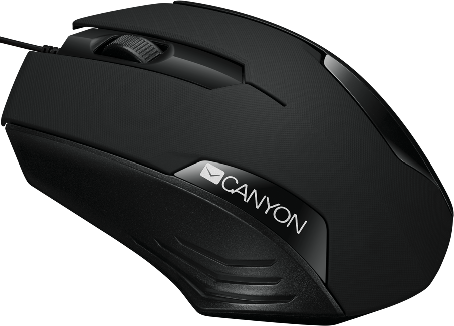 Мышь Canyon CM-02 проводная Черная