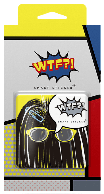 Держатель наклейка WTF Smart Sticker универсальный очки (Log04) 7000-0347 Smart Sticker универсальный очки (Log04) - фото 3