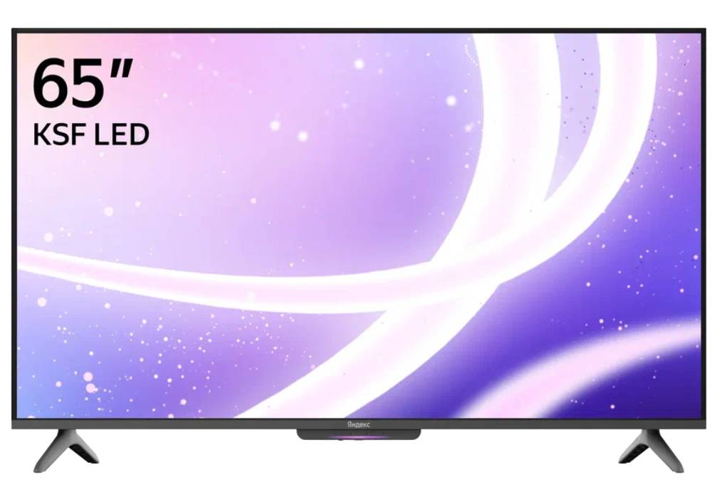 

Телевизор Яндекс, ТВ Станция Бейсик с Алисой 65" Черный (YNDX-00077)