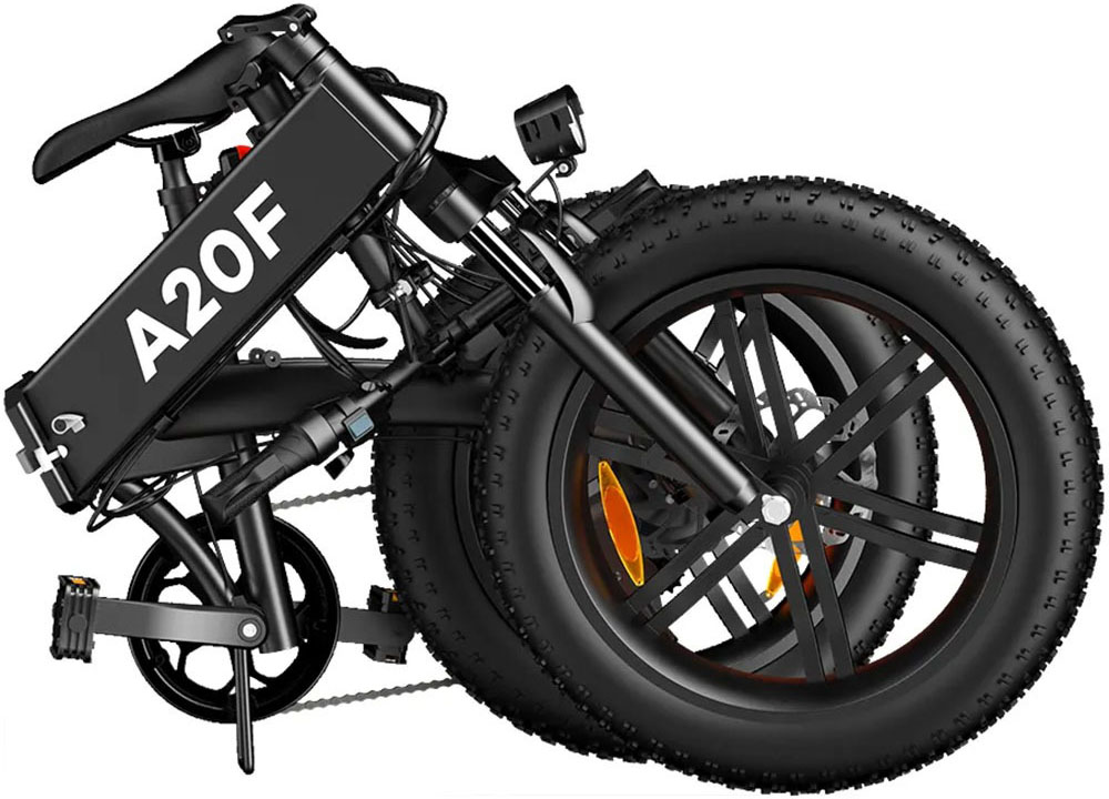 Электрический велосипед ADO Electric Bicycle A20F Черный 0200-2540 - фото 4