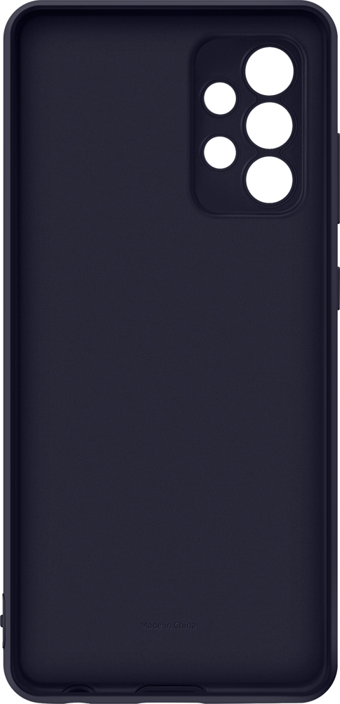 Клип-кейс Samsung Galaxy A52 Silicone Cover Black (EF-PA525TBEGRU) 0313-8877 Galaxy A52 Silicone Cover Black (EF-PA525TBEGRU) - фото 2