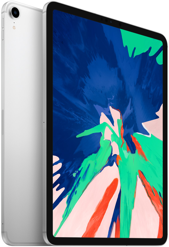 Планшет Apple iPad Pro 2018 Wi-Fi Cell 11" 512Gb Silver (MU1M2RU/A)