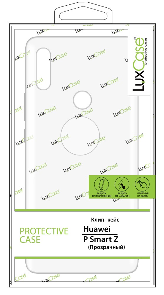

Клип-кейс LuxCase, Huawei P Smart Z прозрачный