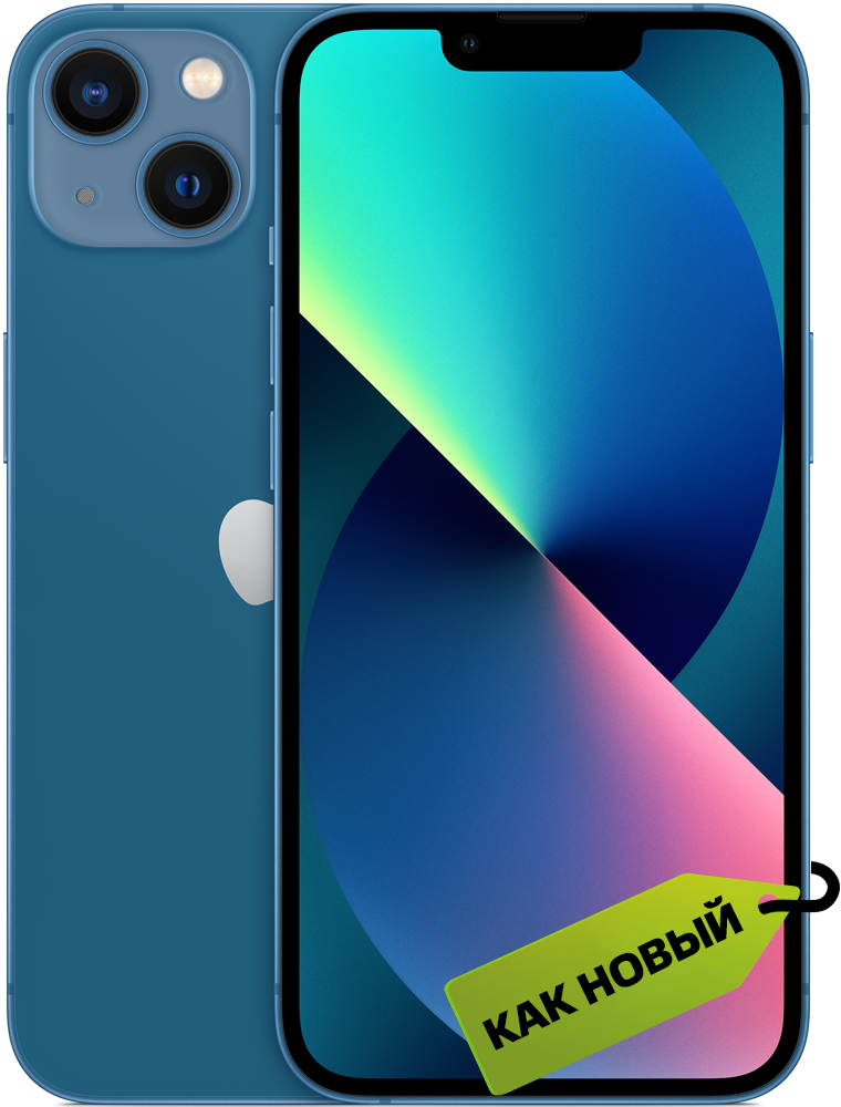 

Смартфон Apple, iPhone 13 4/128 Гб Синий «Как новый»