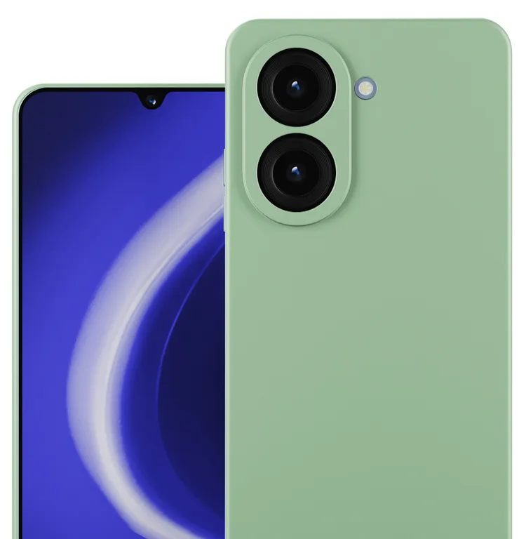 

Чехол-накладка Krutoff, Silicone Case для Xiaomi REDMI A5/Poco C71 Зеленый