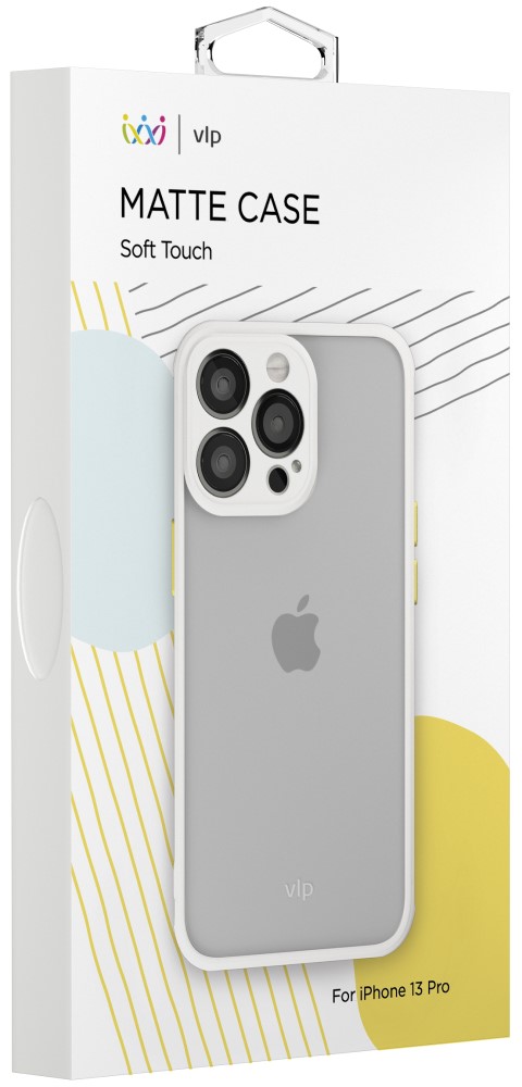 Клип-кейс VLP iPhone 13 Pro Matte Case White 0313-9937 - фото 2