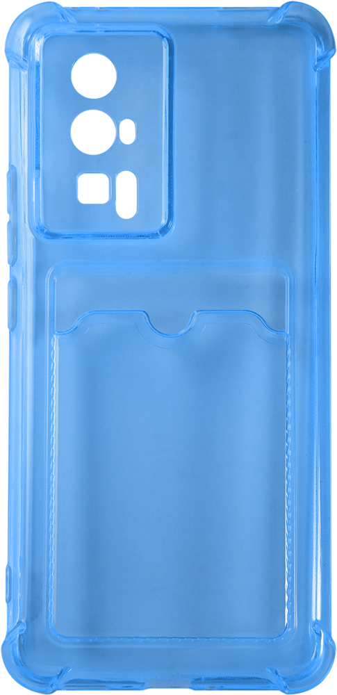 Чехол-накладка RedLine чехол накладка для poco x4 pro 5g с картхолдером голубой
