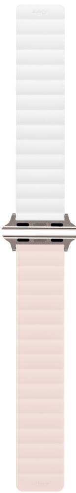 Ремешок для умных часов uBear Mode для Apple Watch 38|40|41 mm силиконовый Розовый/бежевый (WB11RB01SM-AW) 0400-2407 Mode для Apple Watch 38|40|41 mm силиконовый Розовый/бежевый (WB11RB01SM-AW) - фото 2