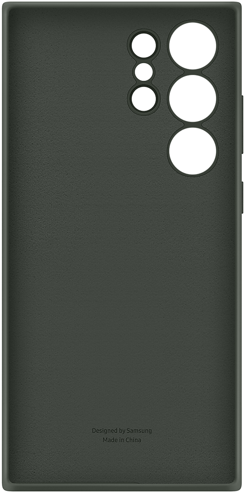 Чехол-накладка Samsung Galaxy S23 Ultra Silicone Case Хаки (EF-PS918TGEGRU) 0319-0930 Galaxy S23 Ultra Silicone Case Хаки (EF-PS918TGEGRU) - фото 2