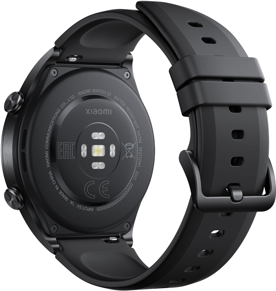 Часы Xiaomi Watch S1 GL Черные 0200-3064 - фото 3