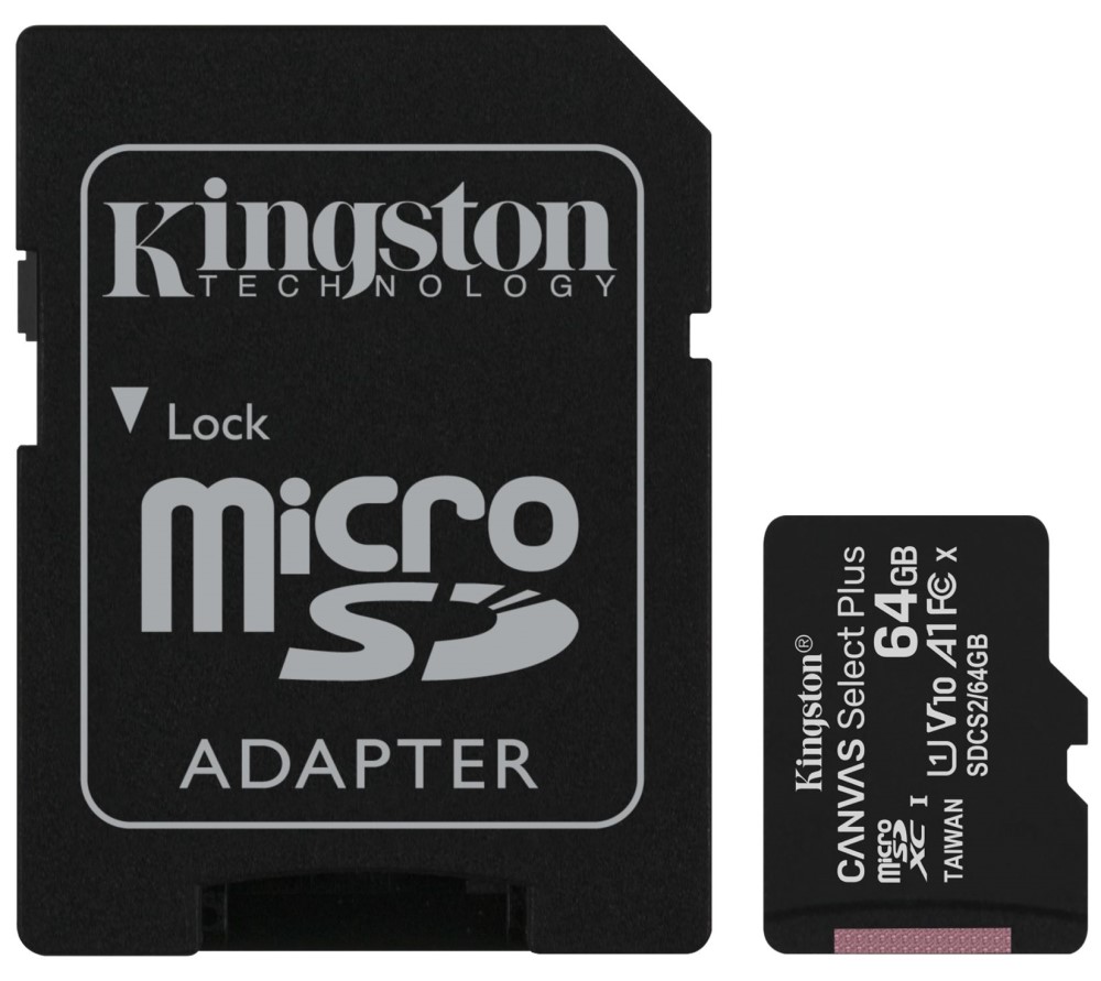 Карта памяти MicroSD Kingston модуль памяти kingston fury beast black ddr4 dimm 3600mhz pc28800 cl18 32gb kf436c18bb 32