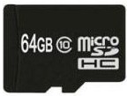 Карта памяти MicroSD Smartbuy 64GB Class10 без адаптера black