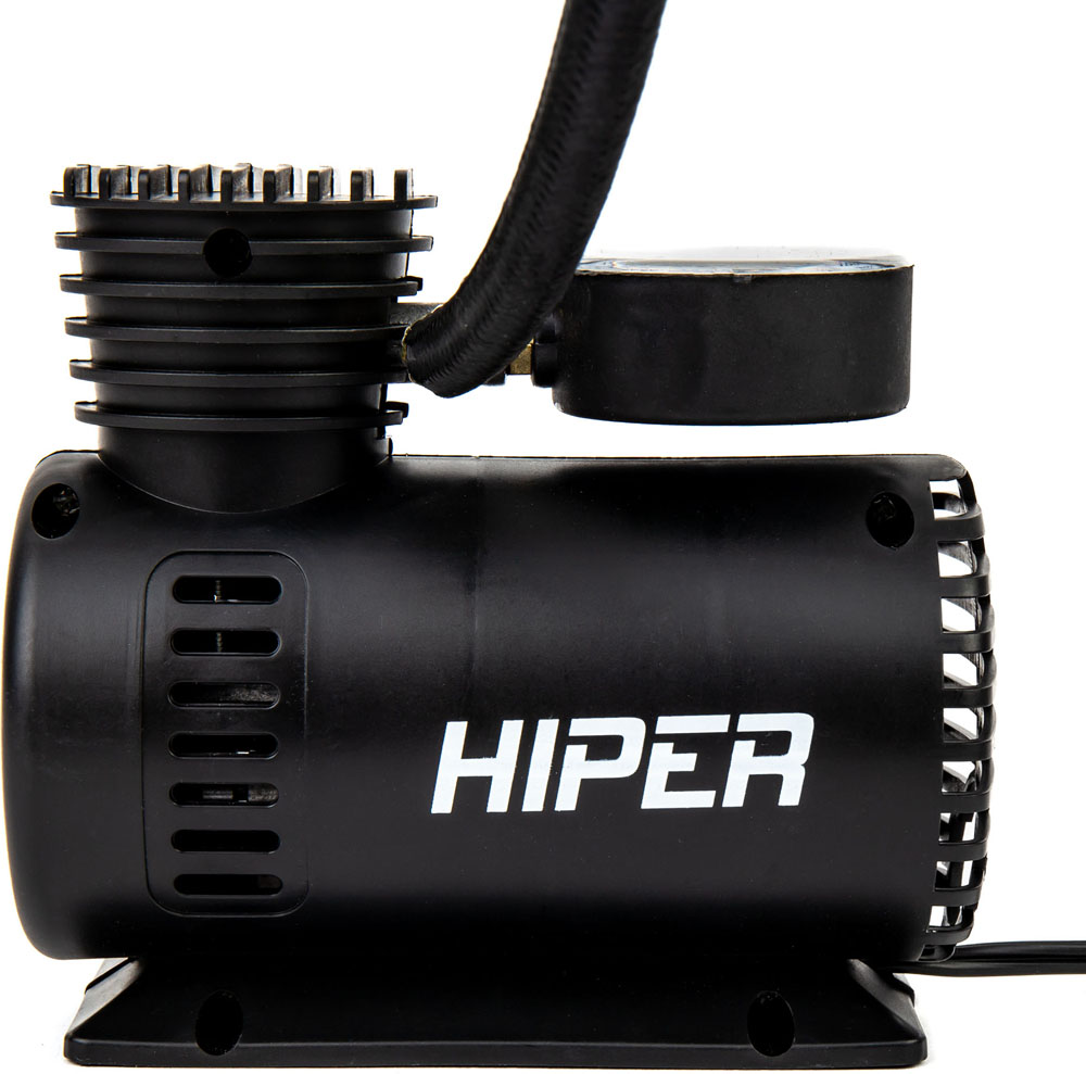 Автомобильный компрессор HIPER HAC12 12 л/м Черный 7000-3457 HAC12 12 л/м Черный - фото 4