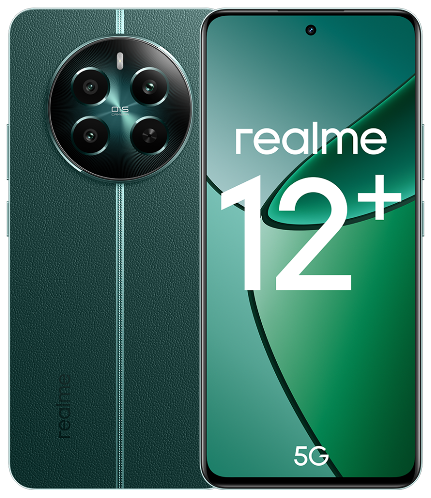 

Смартфон realme, 12+ 8/256 Гб 5G Зеленый